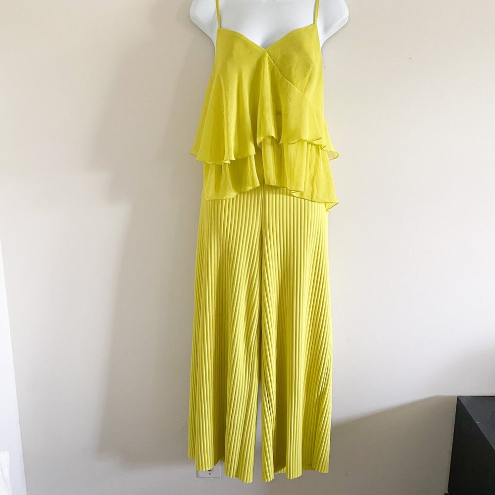 Marc New York Top + Wide Leg Pleated Pant Set